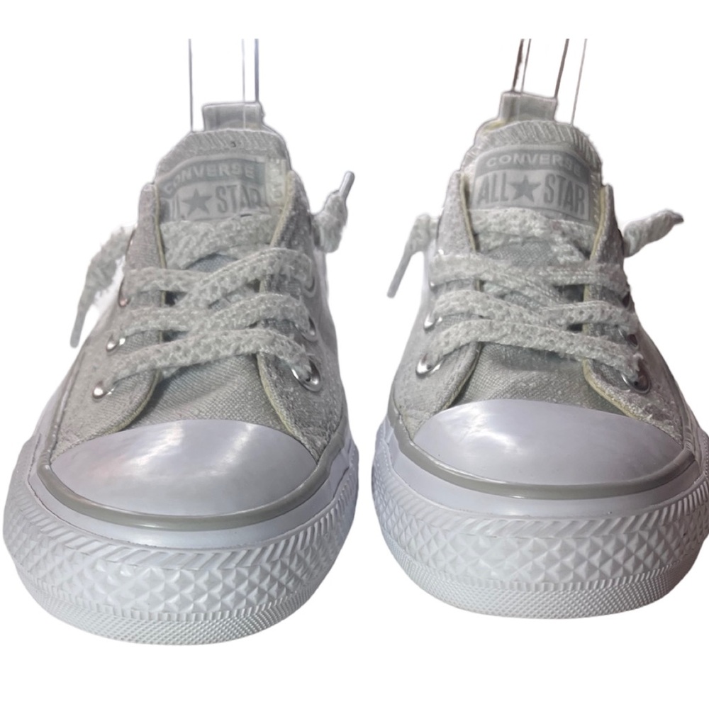 CONVERSE Chuck Taylor All Star Shoreline LINEN SLIP ONS low top - Picture 8 of 16